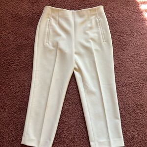Club Monaco Cream Cropped Women's Pants